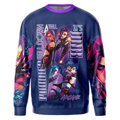 Jinx Arcane League of Legends Streetwear Sweatshirt