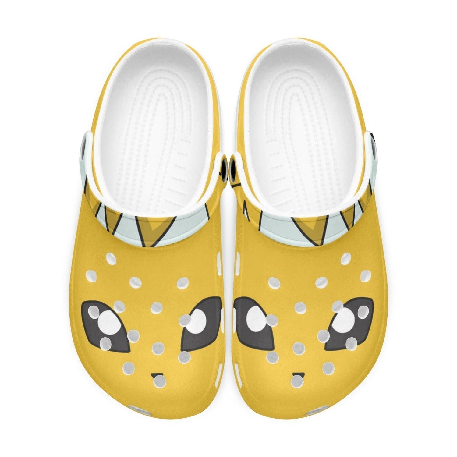 Jolteon Pokemon Custom Clogs for Kids