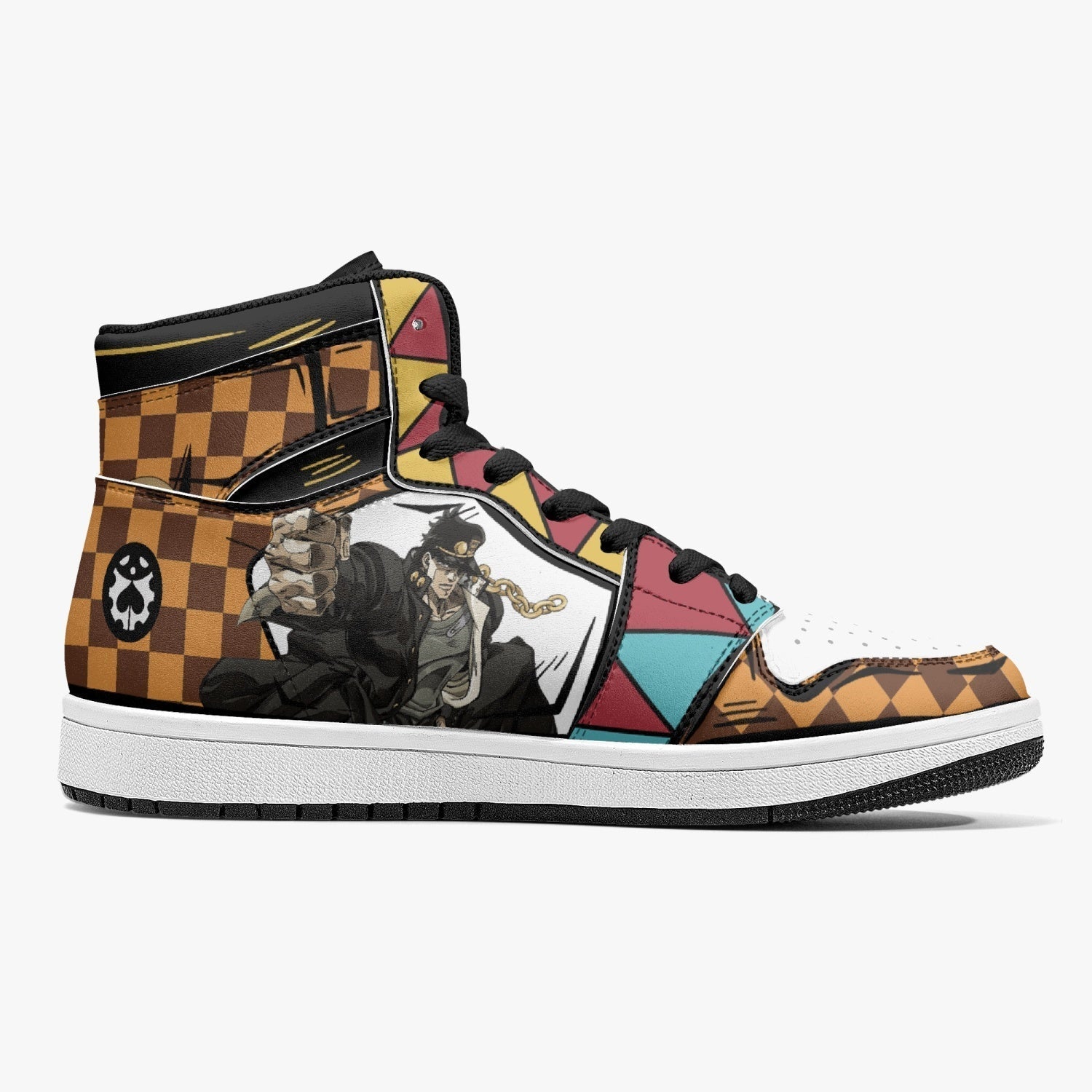 Jotaro Kujo JoJo's Bizarre Adventure Mid 1 Basketball Shoes