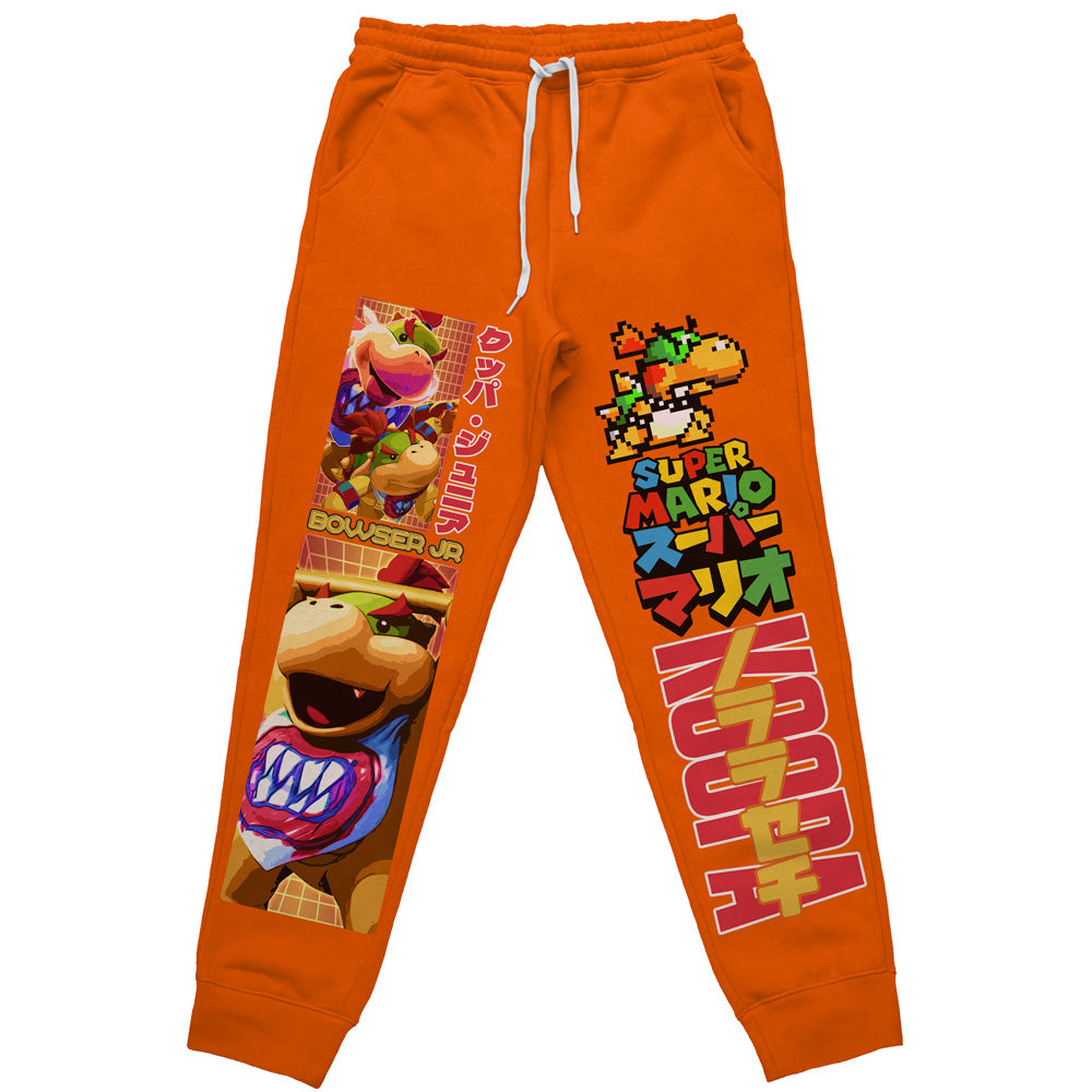 Bowser Jr. Mario Bros Streetwear Sweatpants