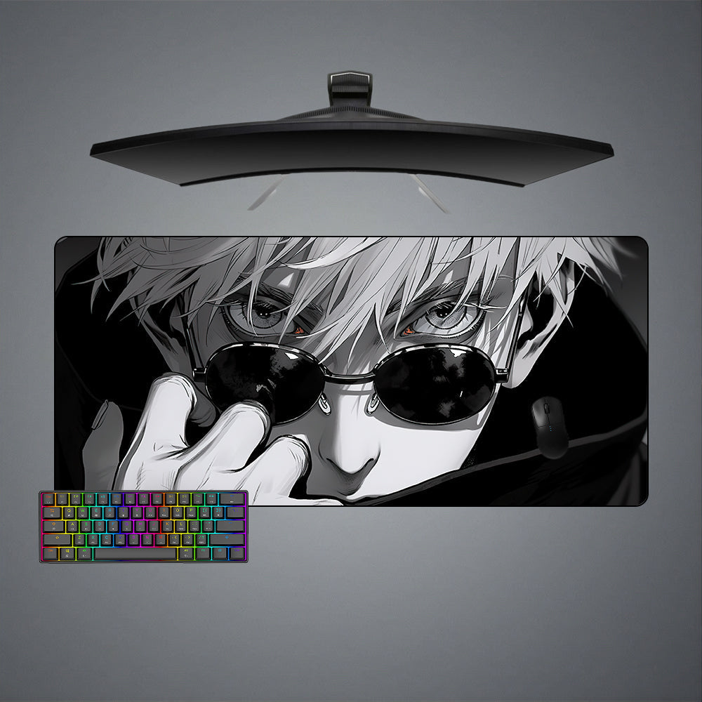 Satoru Closeup Design M-XXL Size Gaming Mouse Pad, Computer Desk Mat