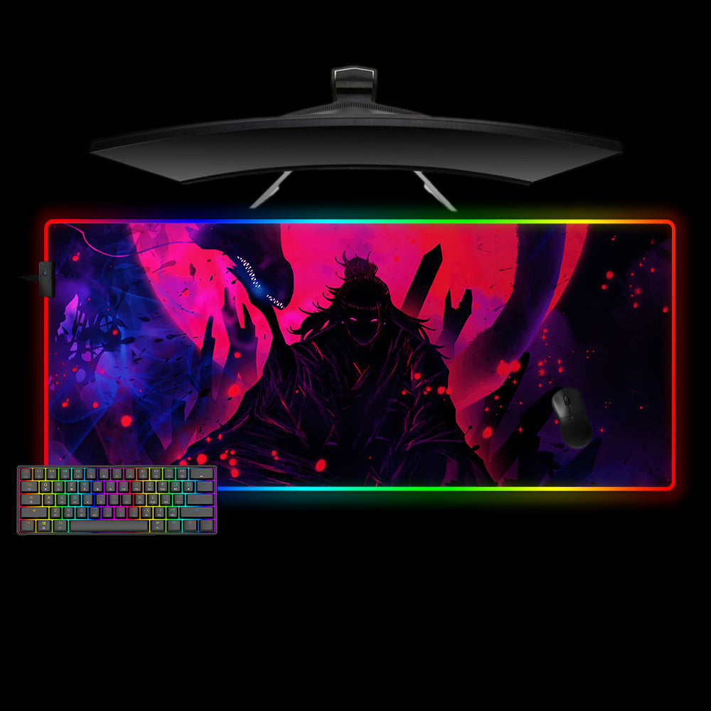 Suguru Sorcery Design M-XXL Size RGB Gaming Mouse Pad, Computer Desk Mat