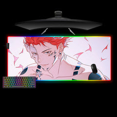 Sukuna Design M-XXL Size RGB Gaming Mouse Pad, Computer Desk Mat