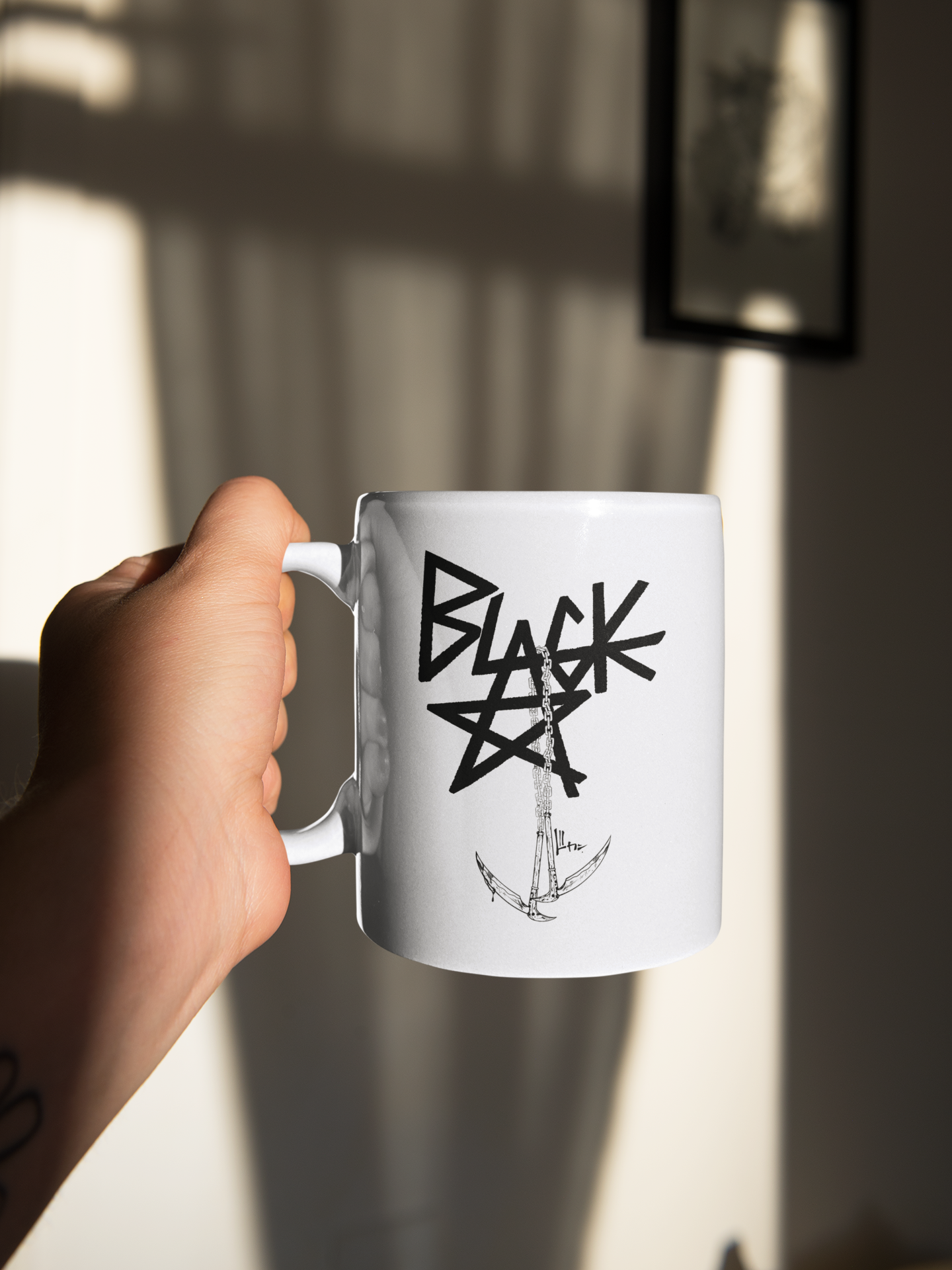 Blackstar X Chain Scythe Soul Eater Mug