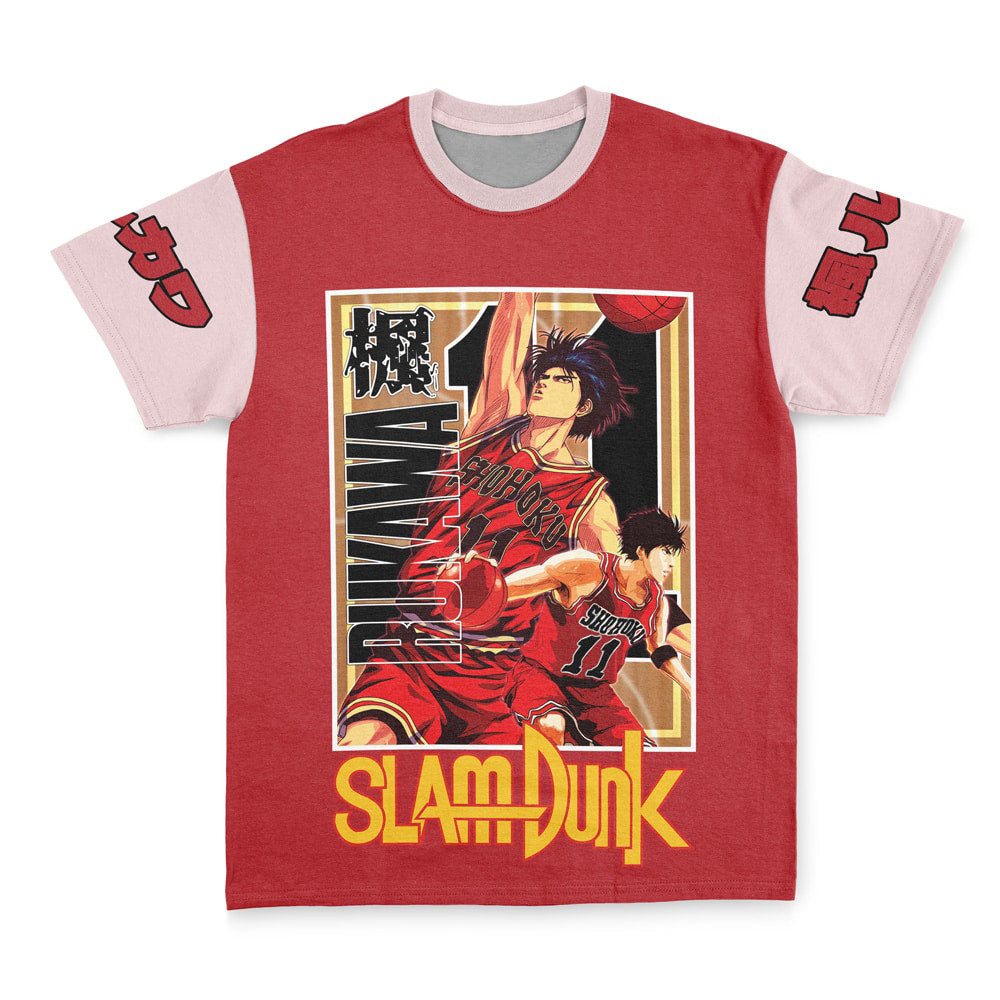 Kaede Rukawa Slam Dunk Streetwear T-Shirt