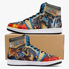 Kaido Dragon Form One Piece Mid 1 Basketball Shoes