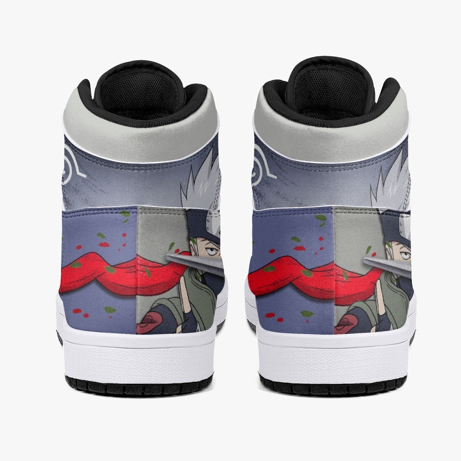 Kakashi Hatake Anbu Naruto Mid 1 Basketball Shoes