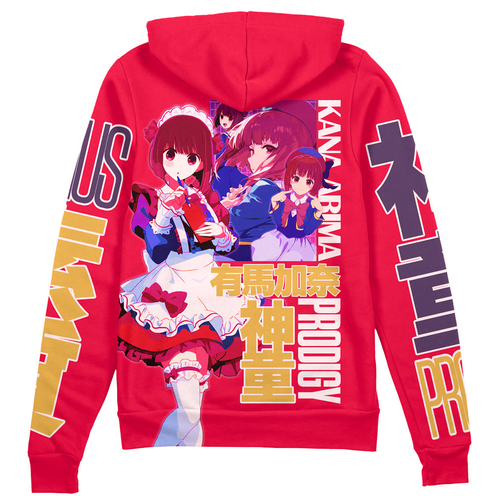 Kana Arima Oshi no Ko Streetwear Zip Hoodie Jacket