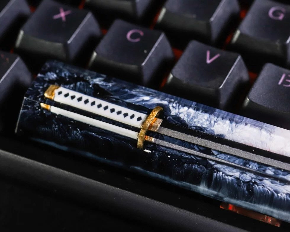 Katana Spacebar Keycap - Hirosart