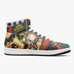 Katsuki Bakugo My Hero Academia Mid 1 Basketball Shoes