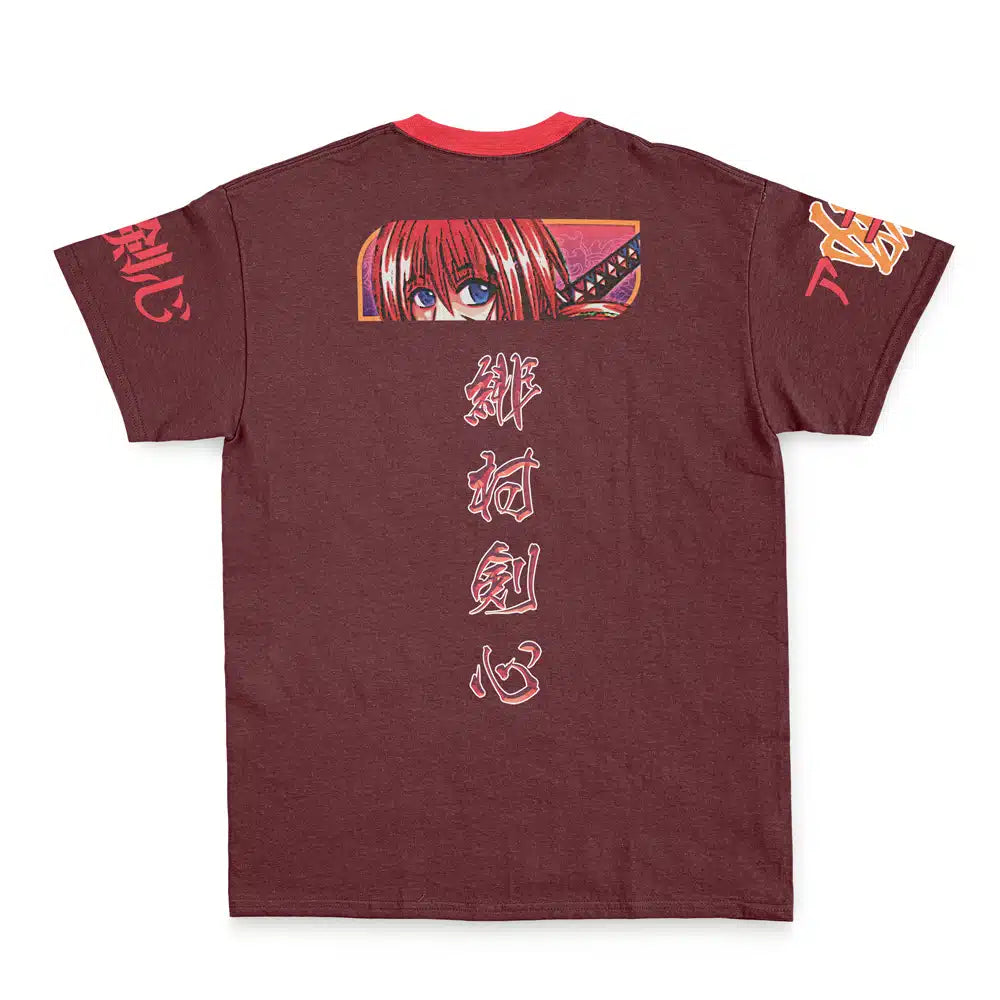 Himura Kenshin V2 Rurouni Kenshin Streetwear T-Shirt