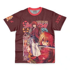 Himura Kenshin V2 Rurouni Kenshin Streetwear T-Shirt