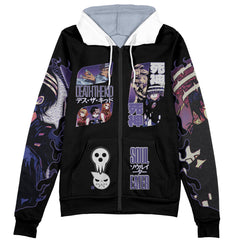 Death the Kid V2 Soul Eater Streetwear Zip Hoodie Jacket