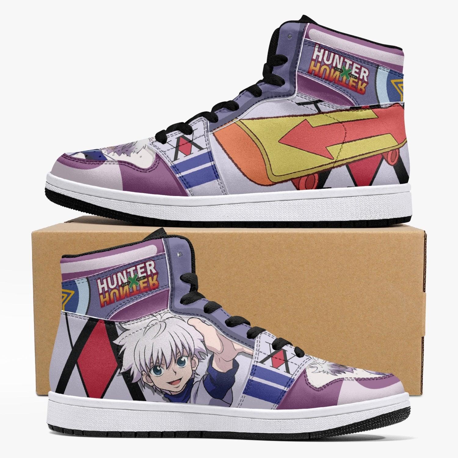 Killua Hunter X Hunter Mid 1 Basketball Shoes for Kids