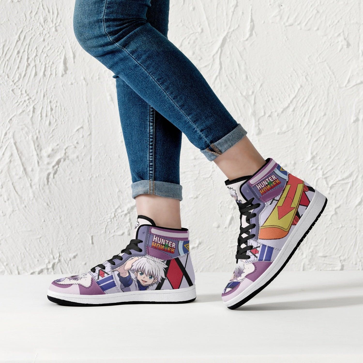 Killua Hunter X Hunter Mid 1 Basketball Shoes