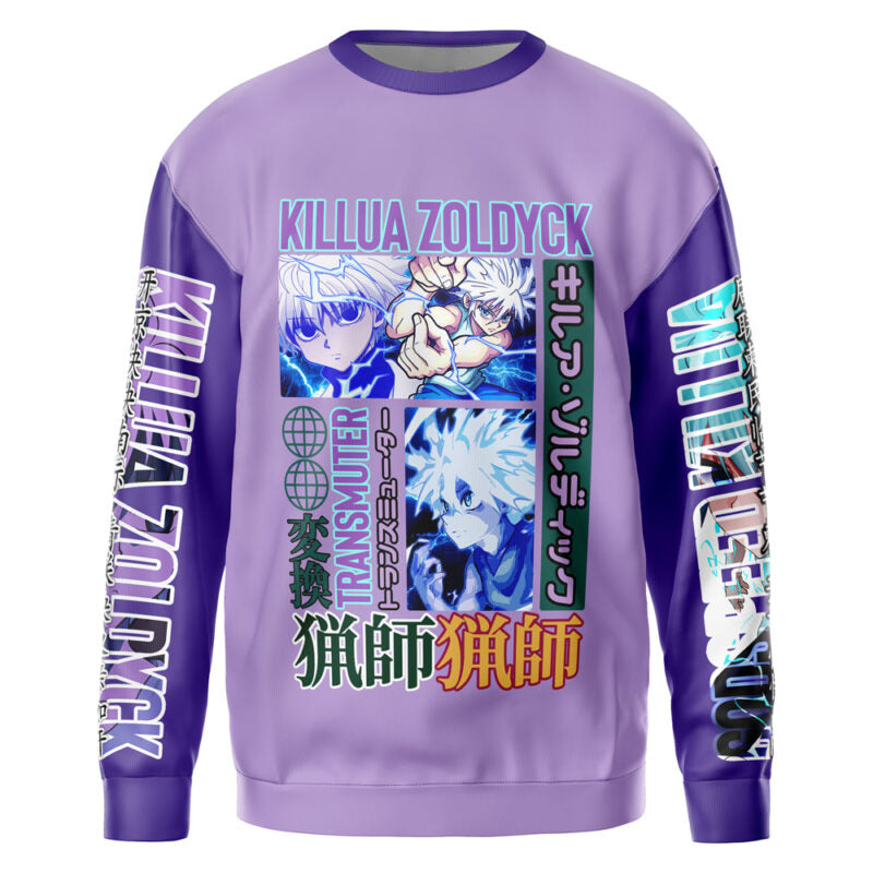 Killua Zoldyck Hunter x Hunter Streetwear Sweatshirt