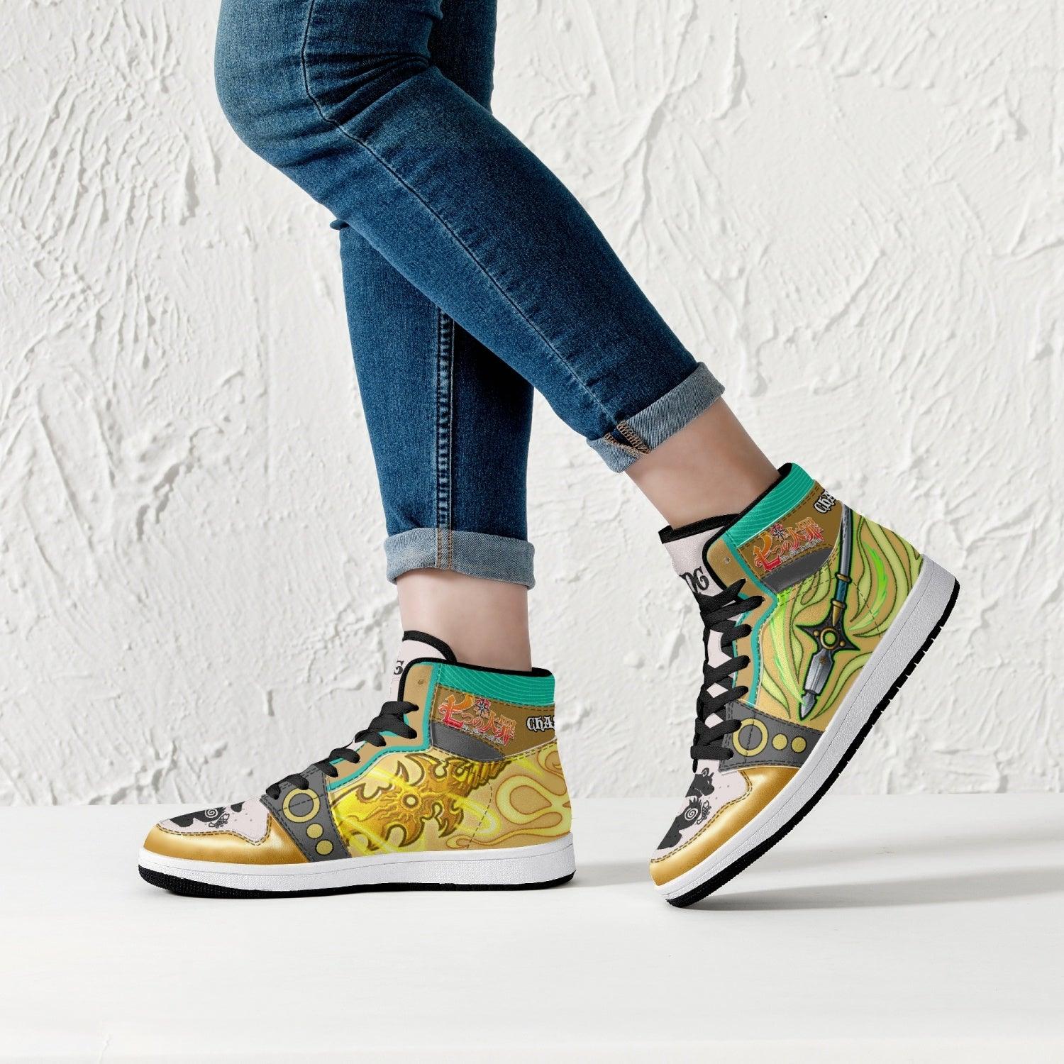 King Chastiefol Seven Deadly Sins Mid 1 Basketball Shoes