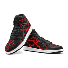 Kingdom Hearts Heartless Mid 1 Basketball Shoes