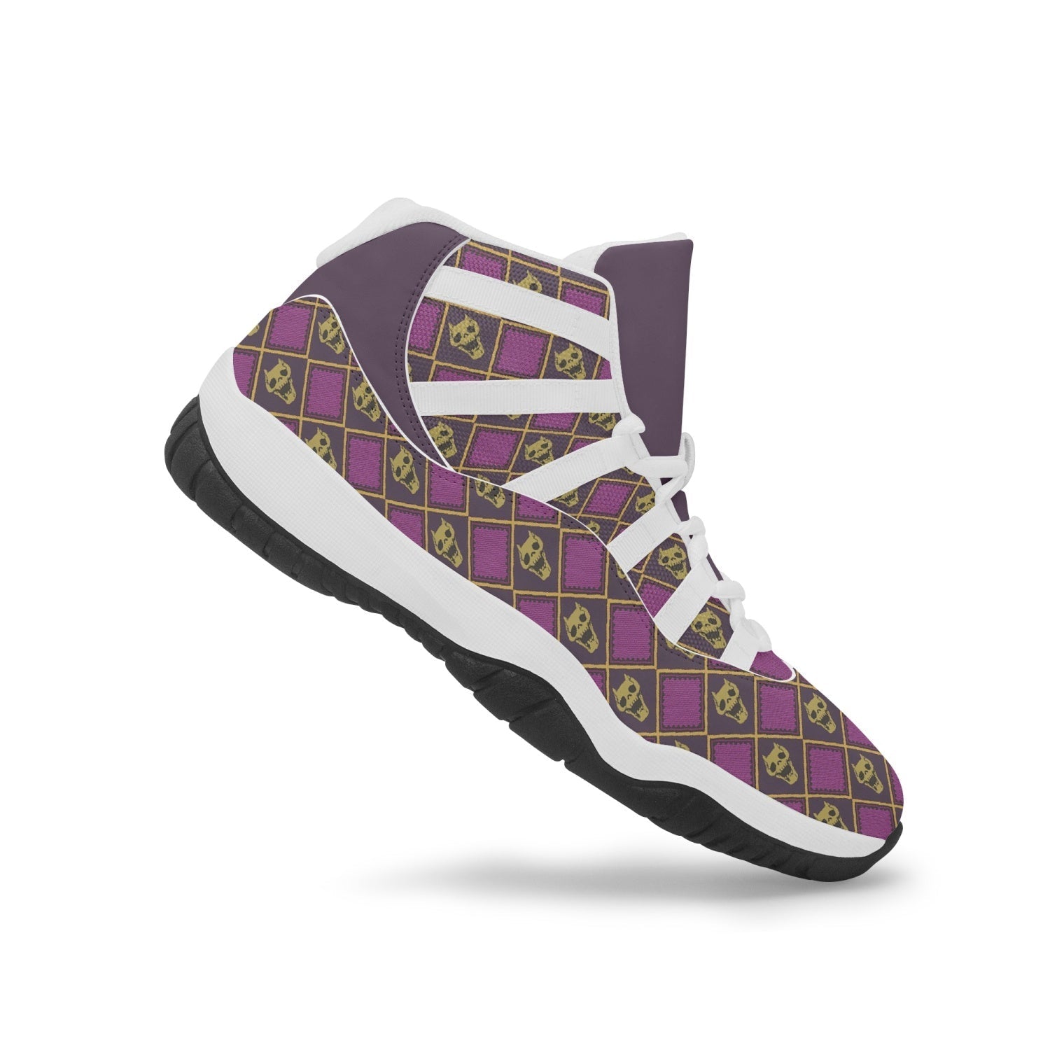 Kira Killer Queen Jojo's Bizarre Adventure Mid 11 Basketball Shoes