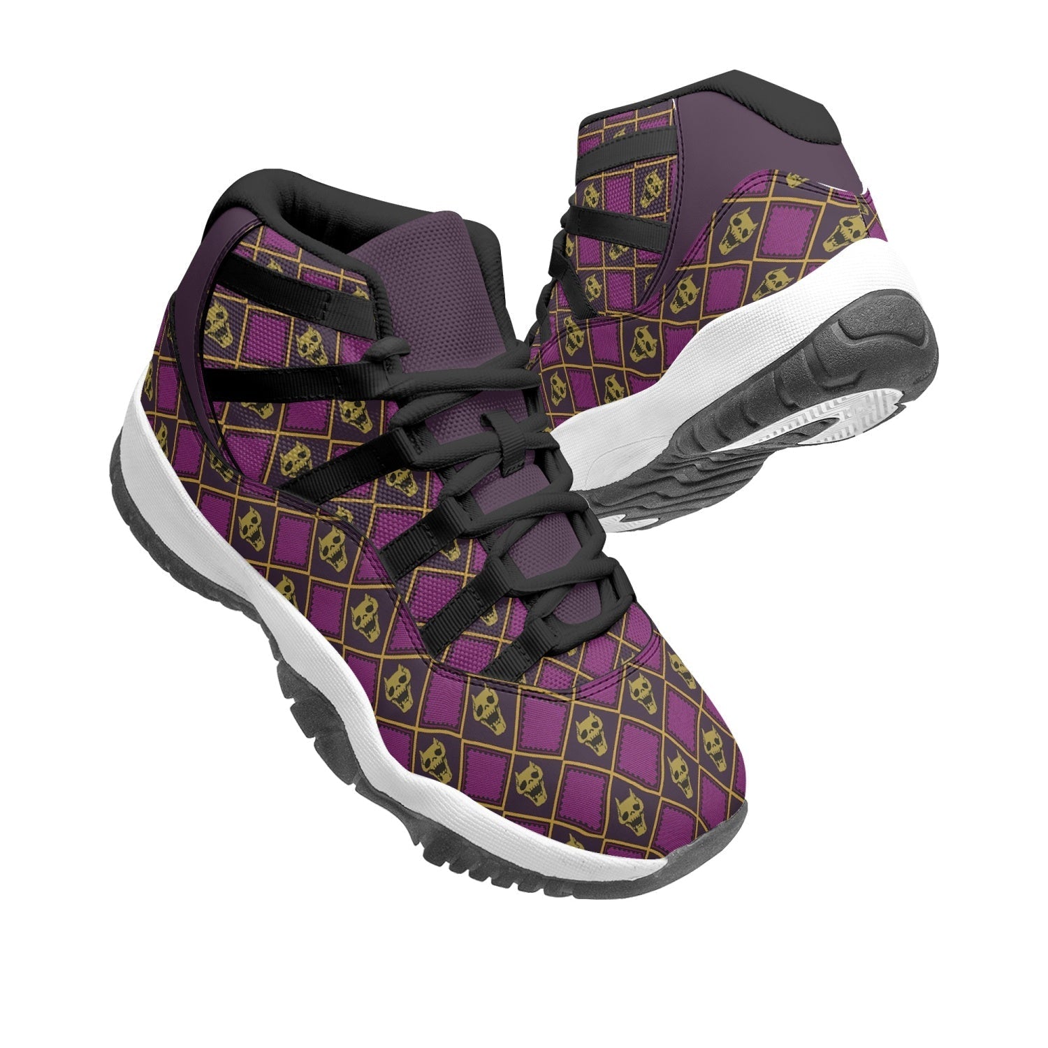 Kira Killer Queen Jojo's Bizarre Adventure Mid 11 Basketball Shoes