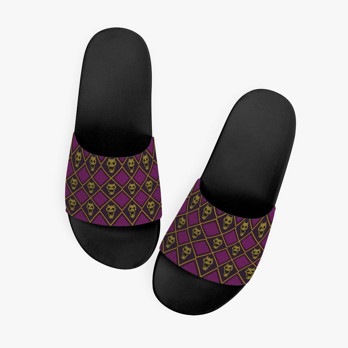 Kira Killer Queen Jojo's Bizarre Adventure Slides Custom Sandals