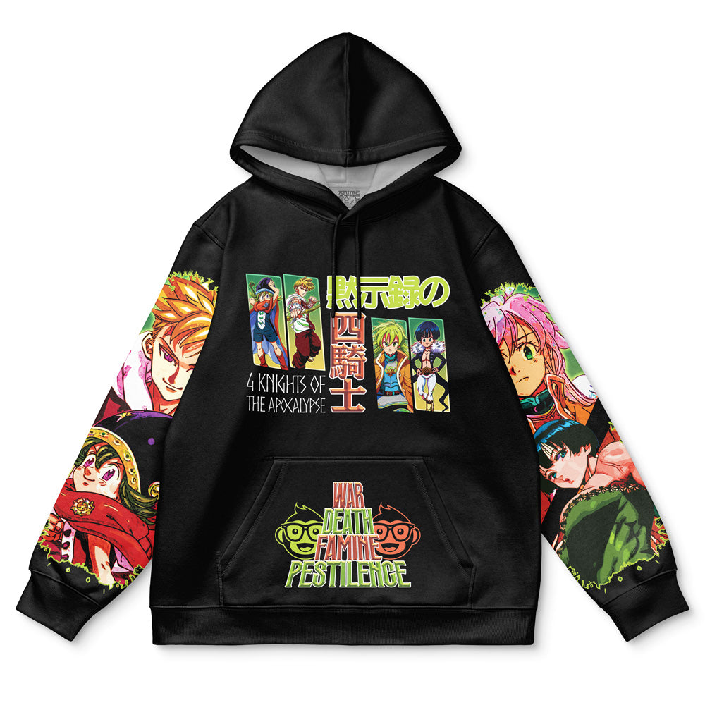 Four Knights of the Apocalypse Streetwear Hoodie