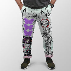 Kocho Shinobu Haori Demon Slayer Streetwear Sweatpants