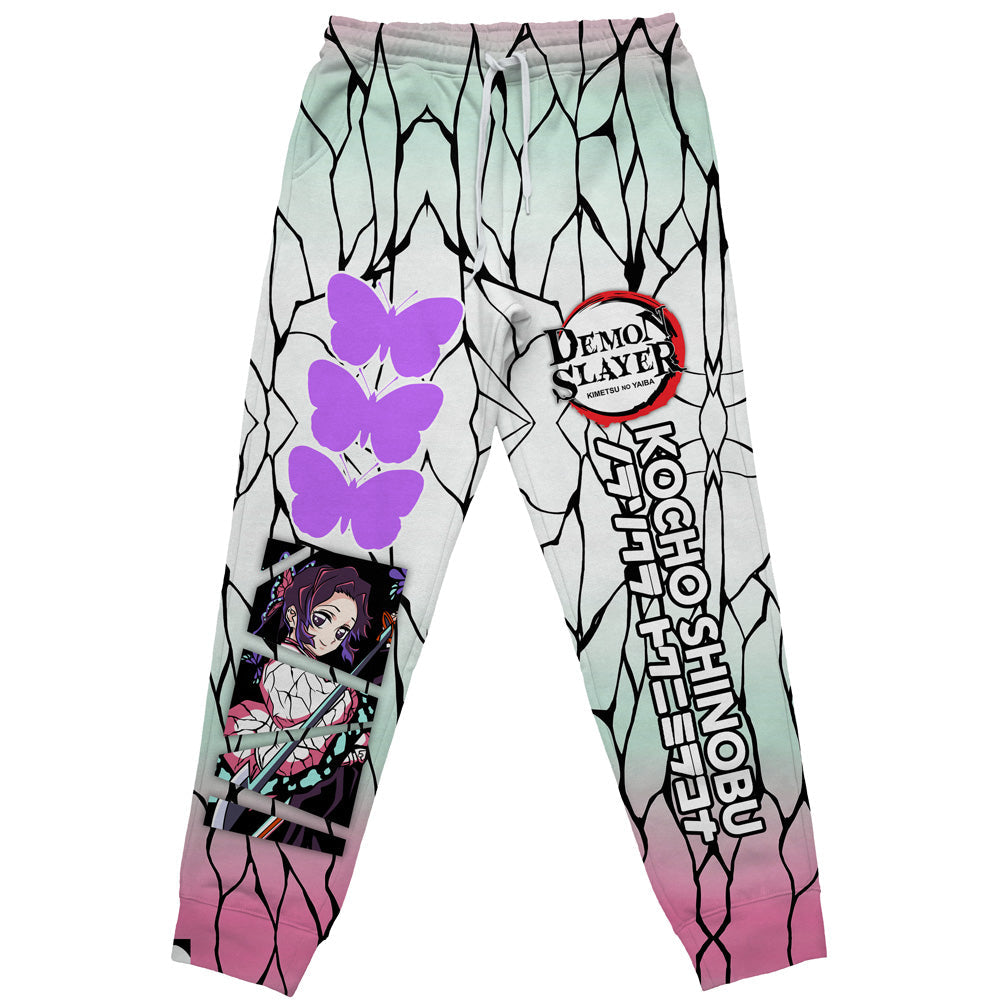 Kocho Shinobu Haori Demon Slayer" Streetwear Sweatpants