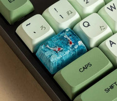 Bluesky Koi keycap - Hirosart