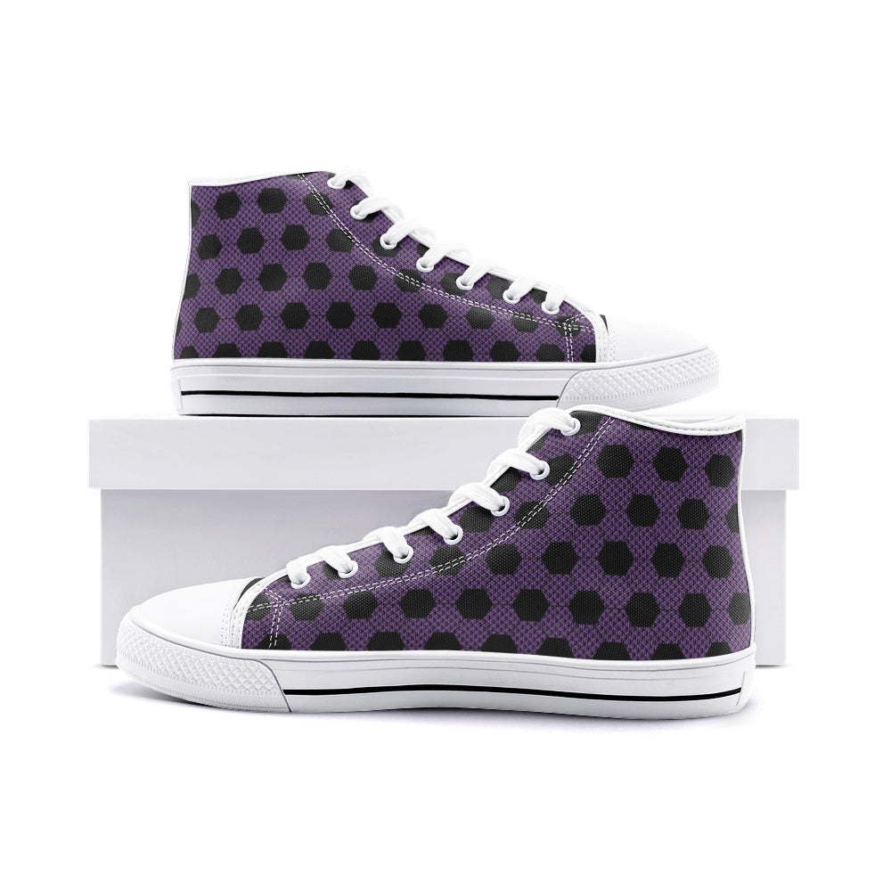 Kokushibo Demon Slayer Classic High Top Canvas Shoes