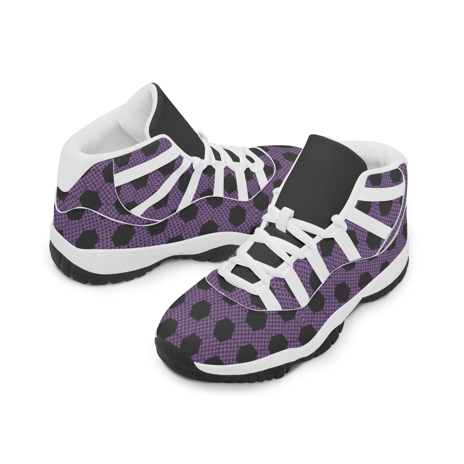 Kokushibo Haori Demon Slayer Mid 11 Basketball Shoes