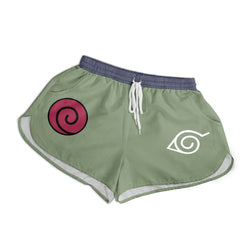 Konoha Jonin Naruto Women" Board Shorts