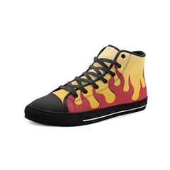 Kyojuro Demon Slayer Classic High Top Canvas Shoes