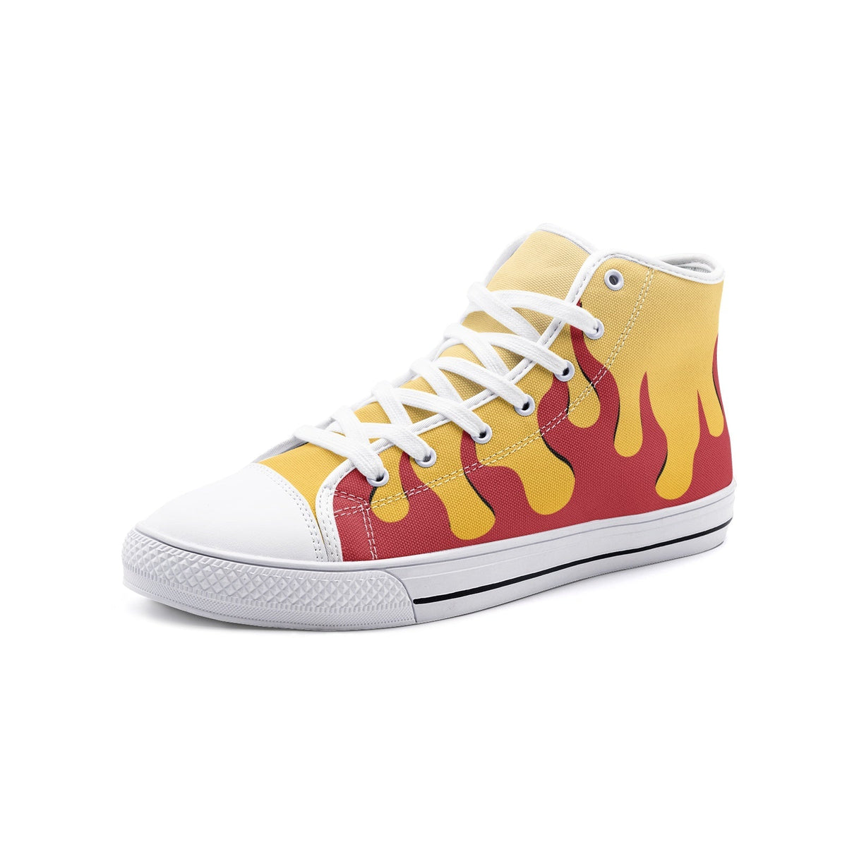 Kyojuro Demon Slayer Classic High Top Canvas Shoes