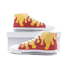 Kyojuro Demon Slayer Classic High Top Canvas Shoes