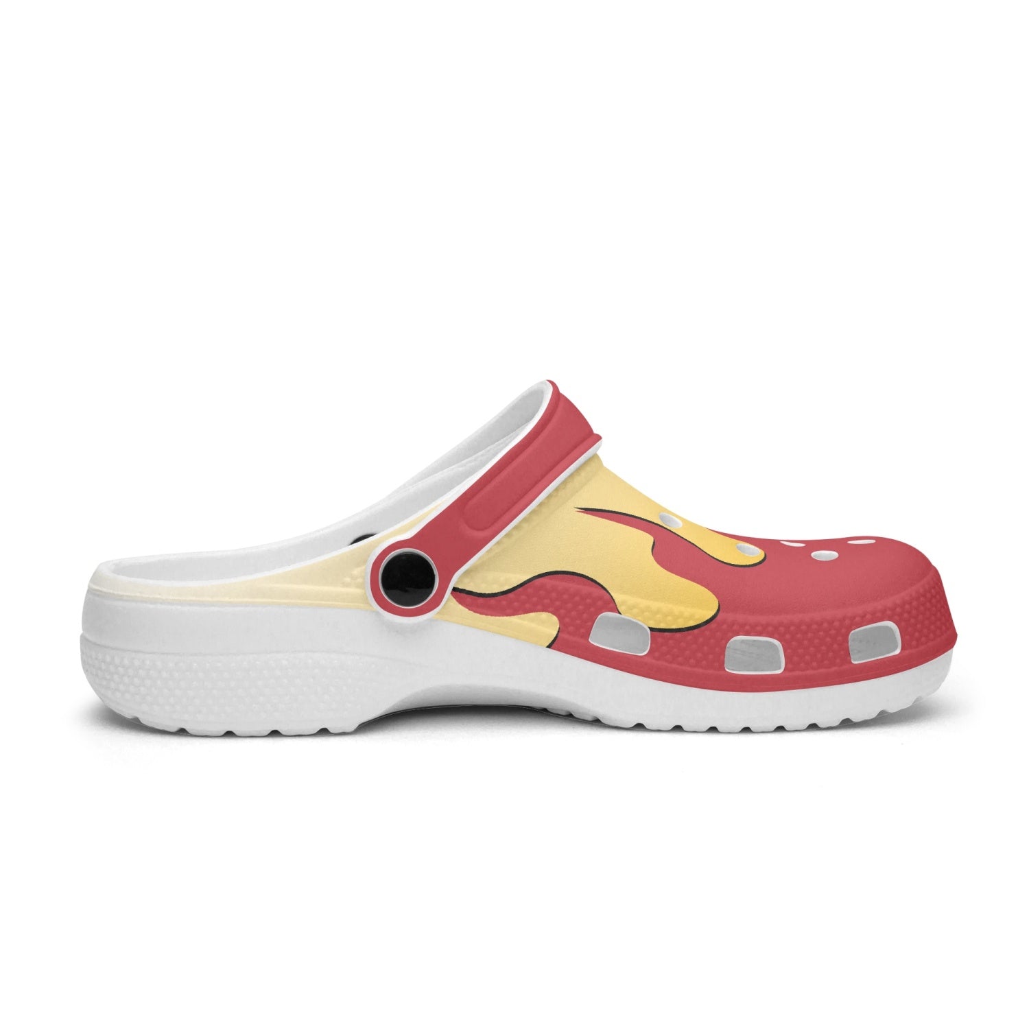 Kyojuro Demon Slayer Custom Clogs for Kids