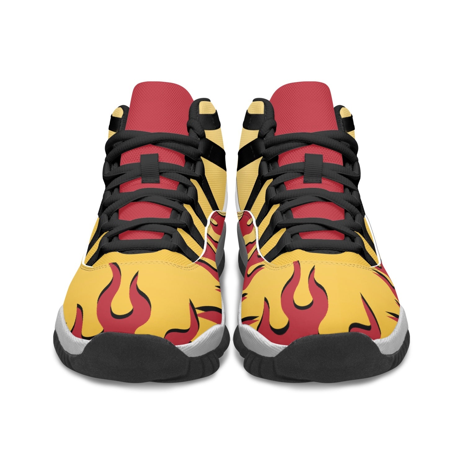 Kyojuro Rengoku Demon Slayer Mid 11 Basketball Shoes