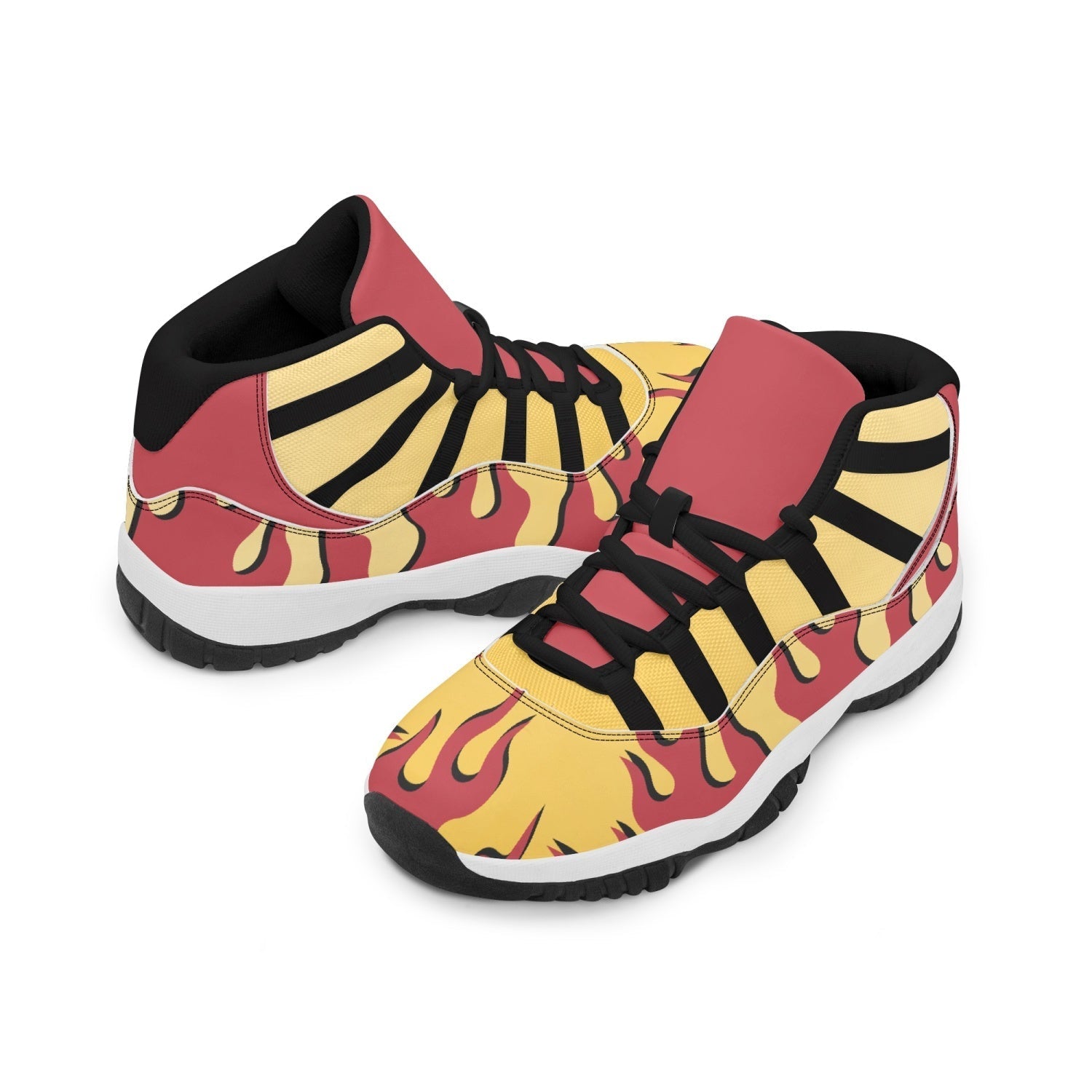 Kyojuro Rengoku Demon Slayer Mid 11 Basketball Shoes