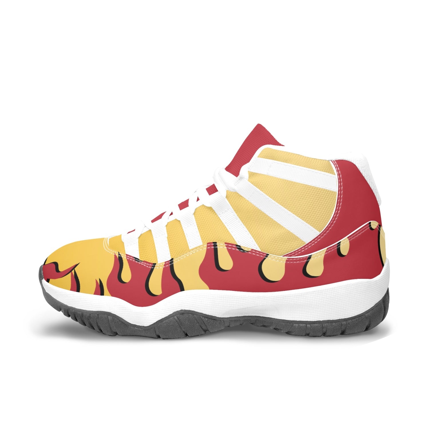 Kyojuro Rengoku Demon Slayer Mid 11 Basketball Shoes