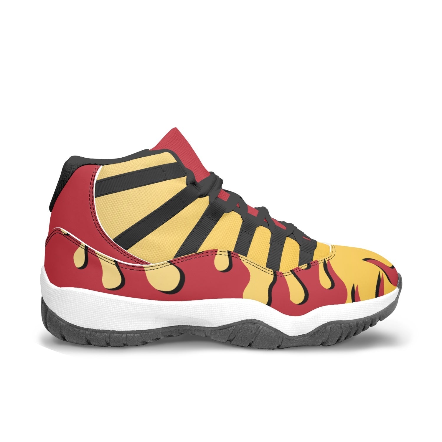 Kyojuro Rengoku Demon Slayer Mid 11 Basketball Shoes