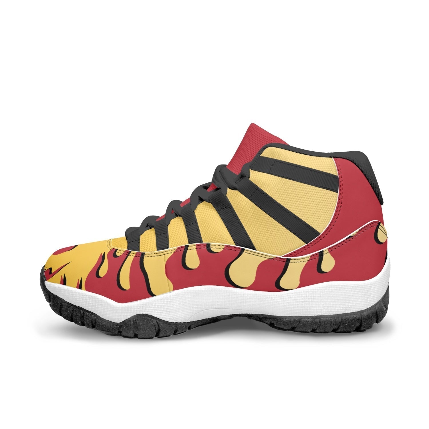 Kyojuro Rengoku Demon Slayer Mid 11 Basketball Shoes