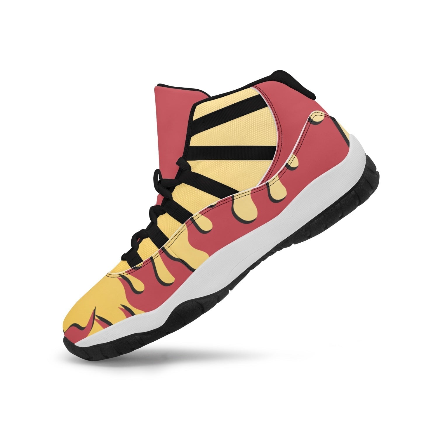 Kyojuro Rengoku Demon Slayer Mid 11 Basketball Shoes