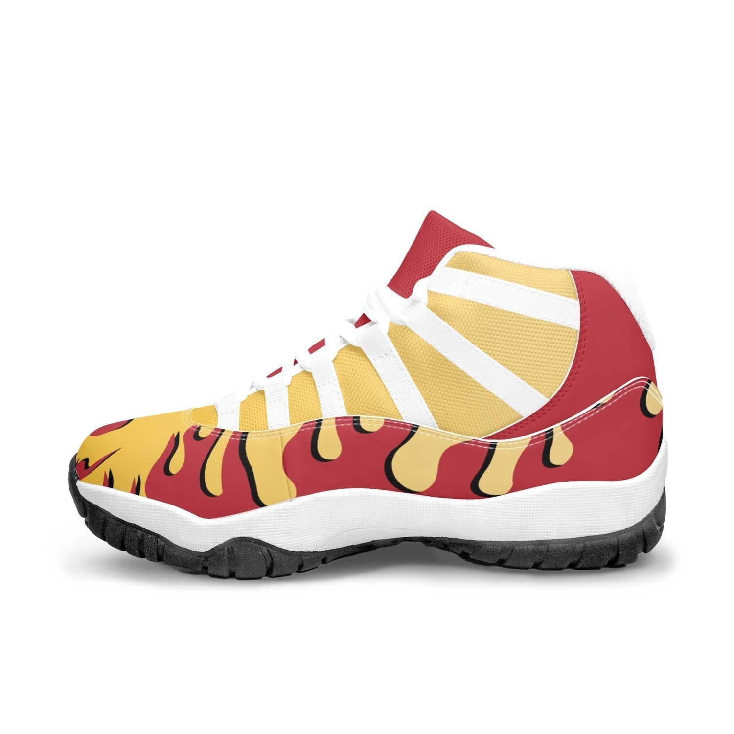 Kyojuro Rengoku Demon Slayer Mid 11 Basketball Shoes