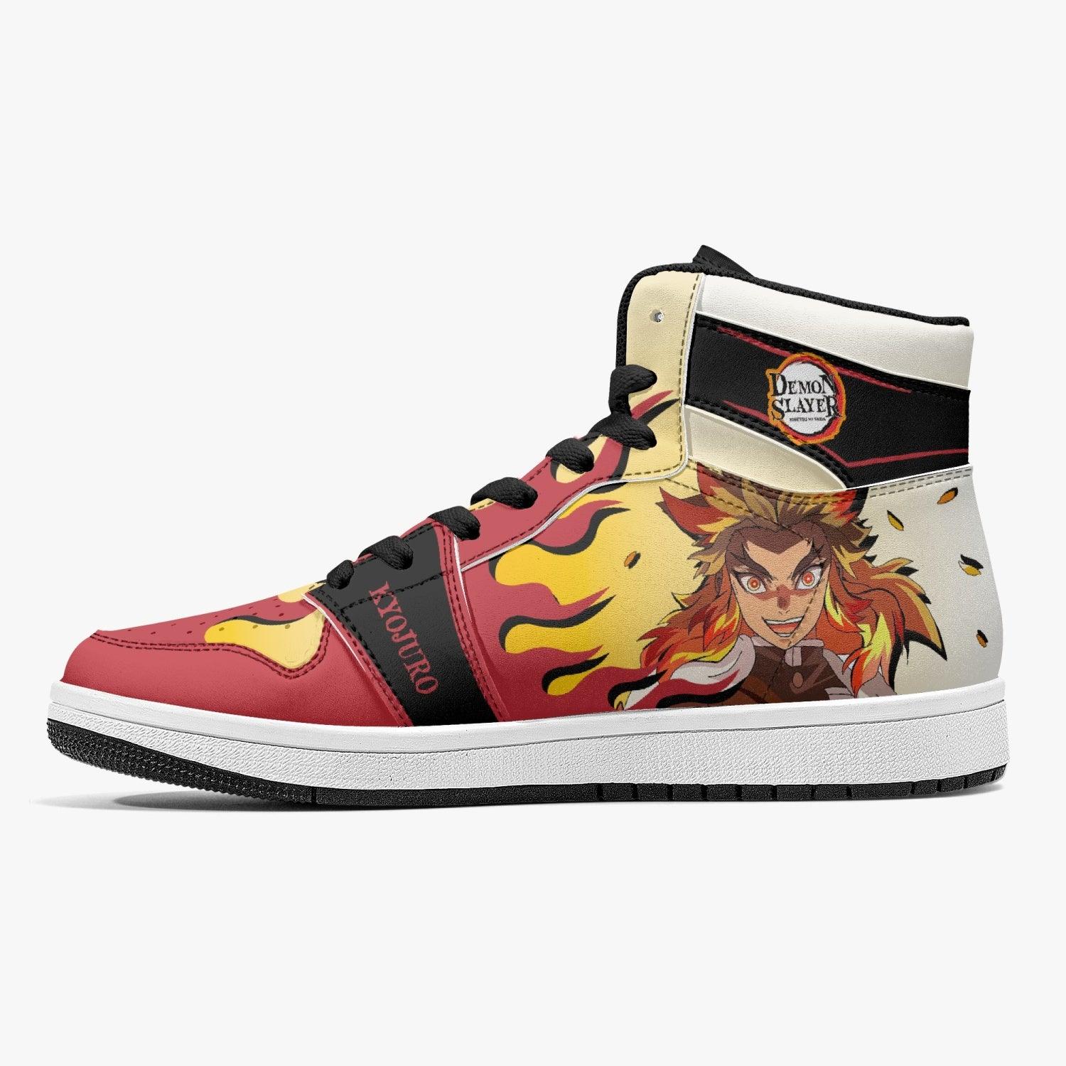 Kyojuro Rengoku Demon Slayer Mid 1 Basketball Shoes