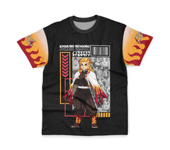 Kyojuro Rengoku Demon Slayer Streetwear T-Shirt