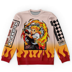 Kyojuro Rengoku Haori Demon Slayer Streetwear Sweatshirt