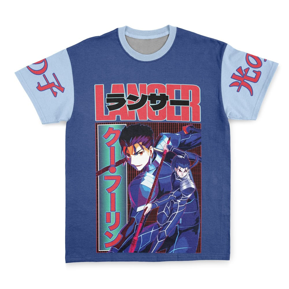 Lancer Fate Stay Night Unlimited Blade Works Streetwear T-Shirt