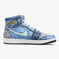 Lapras Pokemon Mid 1 Basketball Shoes