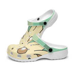 Leafeon Pokemon Custom Clogs