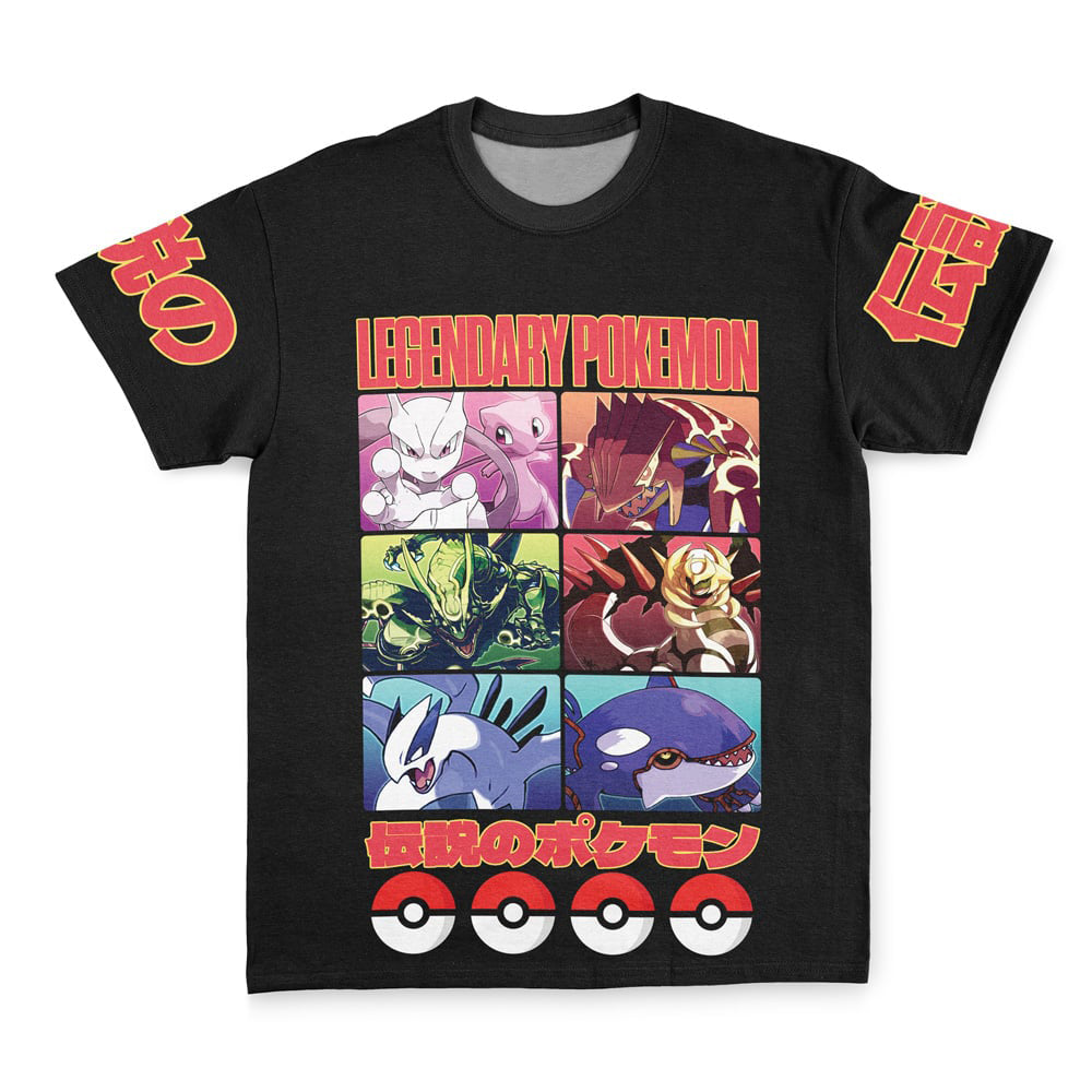 Legendary Pokemon Pokemon Streetwear T-Shirt